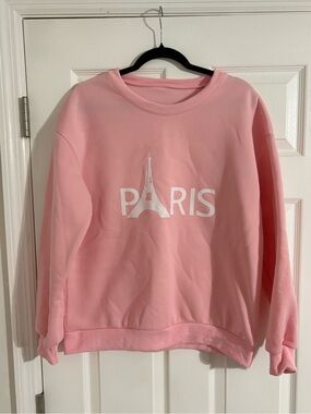 Others Follow Pink Paris Crewneck Sweatshirt